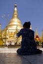 Shwedagon pagoda, Myanmar April 2012