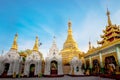 Shwedagon pagoda in Yagon, Myanmar