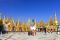 Shwedagon Pagoda-Myanmar Royalty Free Stock Photo