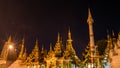 Shwedagon Pagoda, Yangon, Myanmar. Burma Asia. Buddha pagoda