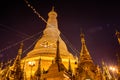 Shwedagon Pagoda, Yangon, Myanmar. Burma Asia. Buddha pagoda Royalty Free Stock Photo