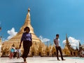 Shwedagon pagoda, The 2,500 year old pagoda of Burmese