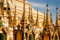 Shwedagon paya, Yangon, Myanmar Royalty Free Stock Photo