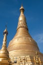 Shwedagon paya, Yangon, Myanmar Royalty Free Stock Photo