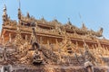 Shwenandaw Monastery - Mandalay Royalty Free Stock Photo