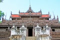 Shwenandaw Monastery, Mandalay, Myanmar Royalty Free Stock Photo