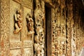 Shwenandaw Monastery Sculpture, Mandalay, Myanmar Royalty Free Stock Photo