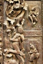 Shwenandaw Monastery Sculpture, Mandalay, Myanmar Royalty Free Stock Photo