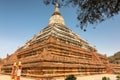 Shwesandaw pagoda at ancient city of Bagan