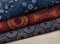 Shweshwe, an iconic printed cotton fabric from South Africa.
