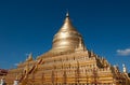 Shwezigon pagoda, Bagan, Myanmar Royalty Free Stock Photo