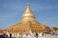 Shwezigon Pagoda, Bagan, Myanmar