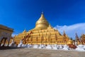 Shwezigon Paya, Bagan Royalty Free Stock Photo