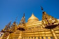 Shwezigon Paya, Bagan, Myanmar. Royalty Free Stock Photo