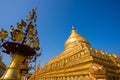 Shwezigon Paya, Bagan, Myanmar. Royalty Free Stock Photo