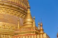 Shwezigon Paya Pagoda, in Bagan Myanmar Royalty Free Stock Photo