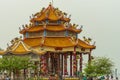 Closeup of Guan Yin shrine on Ko Loi Island, Si Racha, Thailand