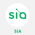 Sia Coin SC decentralized private cloud blockchain criptocurrency vector logo