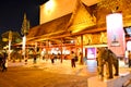 Siam Niramit facade at night in Bangkok, Thailand