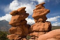 Siamese Twins Rock Formation Royalty Free Stock Photo