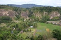 A View of Ngarai Sianok Valley Padang -Indonesia Royalty Free Stock Photo