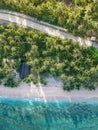 Siargao Island from Above - The Philippines Royalty Free Stock Photo