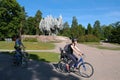 Architecture of Sibelius Monument in Helsinki, Finland