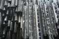 The Sibelius Monument is a sculpture by Finnish artist Eila Hiltunen titled Passio Musicae Royalty Free Stock Photo