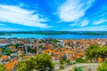 Sibenik cityscape in Croatia, Europe. Royalty Free Stock Photo