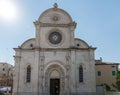 Cathedral of Saint James of ÃÂ ibenik Royalty Free Stock Photo