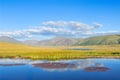 Siberia. Altai. View on mountain valley Royalty Free Stock Photo