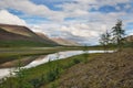 Siberia. Putorana plateau. Valley of Kotui river