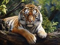 Siberian or Amur tiger