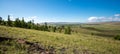 Siberian landscape. nature of Khakassia