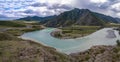 Confluence of Chuya and Katun rivers.