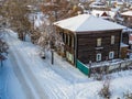 Siberian wooden house