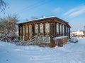 Siberian wooden house