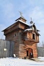 Siberian Wooden Orthodox Church at Taltsy Museum of Wooden Architecture