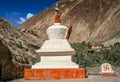 Sibetan stupa in Yunnan