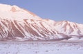 Sibillini park under the snow Royalty Free Stock Photo