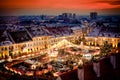 Sibiu Christmas Market Transylvania Romania