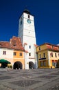 Sibiu - The Council Tower Royalty Free Stock Photo