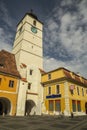 Sibiu Council Tower Royalty Free Stock Photo