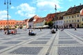 Sibiu, European Capital of Culture for the year 2007 Royalty Free Stock Photo