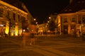 Sibiu - Night view Royalty Free Stock Photo