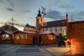 Sibiu 2017: People at the Christmas market Royalty Free Stock Photo