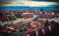 Sibiu, Romania, Christmas market Royalty Free Stock Photo