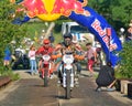 SIBIU, ROMANIA - JULY 18: The copetitors in Red Bull ROMANIACS Hard Enduro Rally