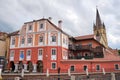 Situated in the very heart of Sibiu, Hotel Casa Luxemburg still preserves unique architectural elements.