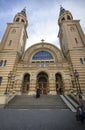 Holy Trinity Romanian Orthodox Cathedral in Sibiu, Romania Royalty Free Stock Photo